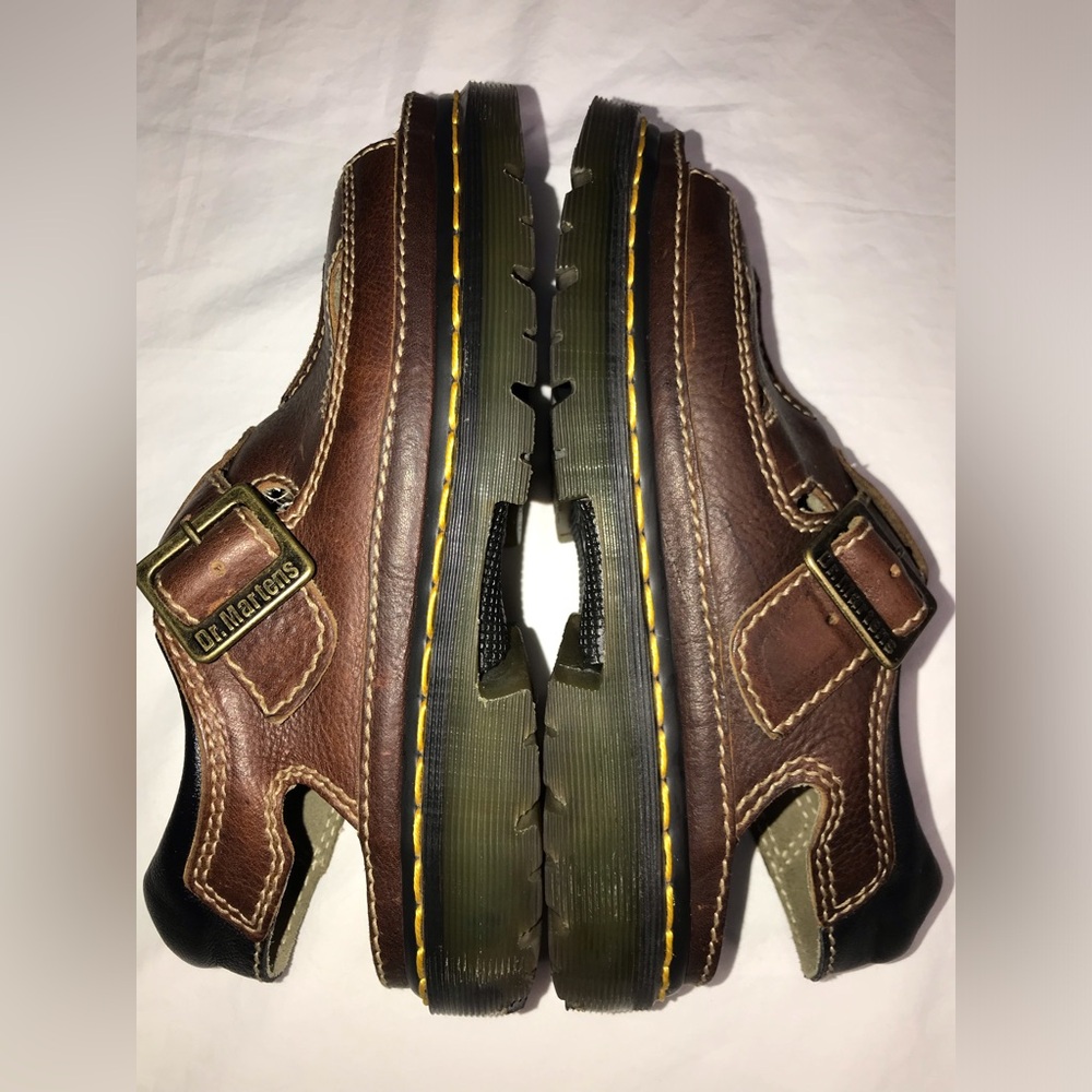 Dr. Martens Vintage Fisherman leather brown sandals - Picture 5 of 13